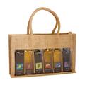 Bella Vita Jute 6 Bottle Olive Oil Bags Natural OJ6SAMPLERNATUR